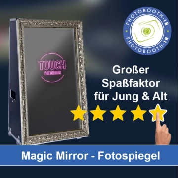 In Neuburg an der Donau einen Magic Mirror Fotospiegel mieten