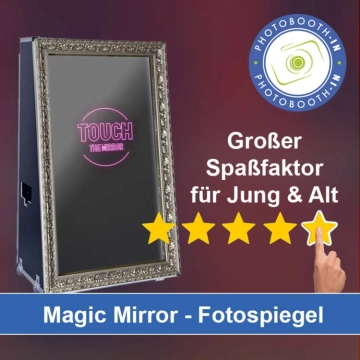 In Neuburg an der Kammel einen Magic Mirror Fotospiegel mieten