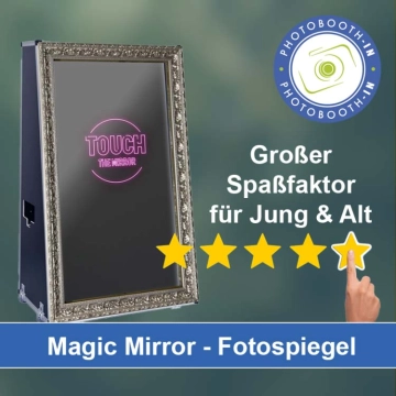 In Neudenau einen Magic Mirror Fotospiegel mieten