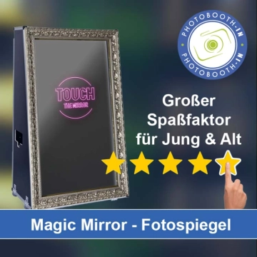 In Neuendettelsau einen Magic Mirror Fotospiegel mieten