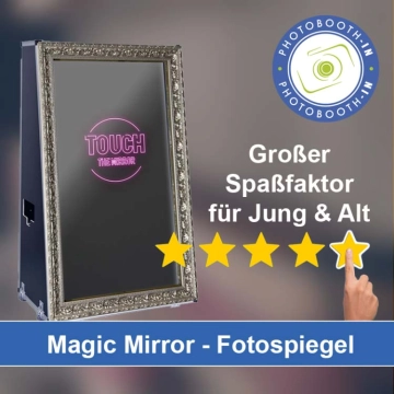 In Neuenhaus einen Magic Mirror Fotospiegel mieten