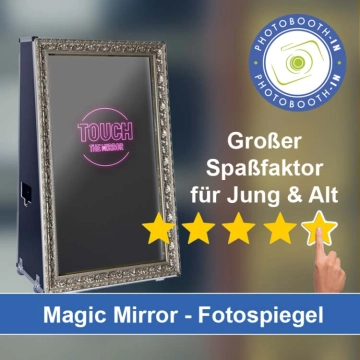 In Neuenkirchen einen Magic Mirror Fotospiegel mieten