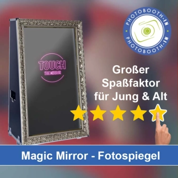 In Neuenstein (Hohenlohe) einen Magic Mirror Fotospiegel mieten