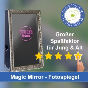 In Neuental einen Magic Mirror Fotospiegel mieten