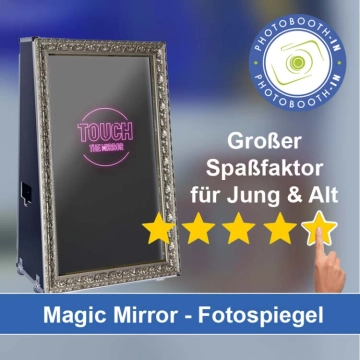 In Neuhausen (Enzkreis) einen Magic Mirror Fotospiegel mieten