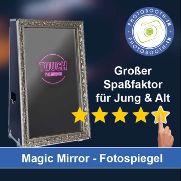 In Neuhausen/Spree einen Magic Mirror Fotospiegel mieten