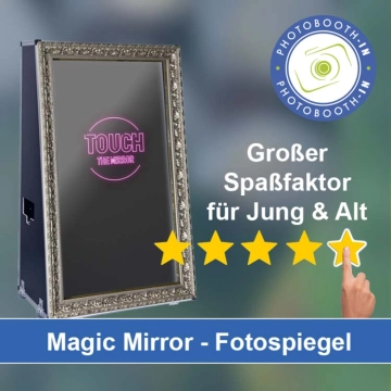 In Neuhofen einen Magic Mirror Fotospiegel mieten