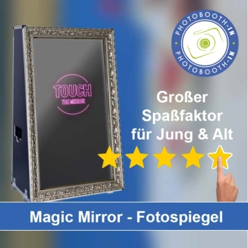 In Neukirch/Lausitz einen Magic Mirror Fotospiegel mieten