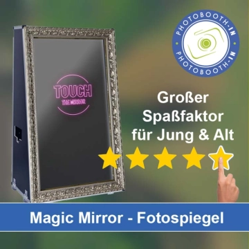 In Neukirchen (Knüll) einen Magic Mirror Fotospiegel mieten