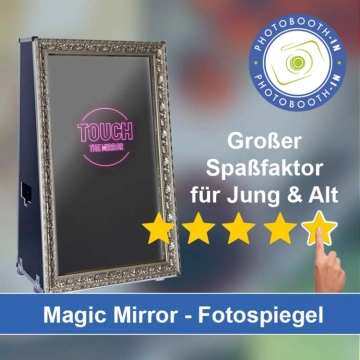 In Neukirchen/Pleiße einen Magic Mirror Fotospiegel mieten