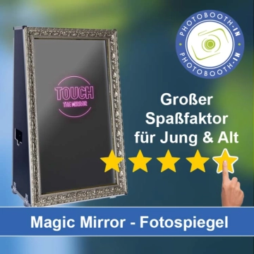 In Neulußheim einen Magic Mirror Fotospiegel mieten