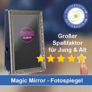 In Neumarkt in der Oberpfalz einen Magic Mirror Fotospiegel mieten