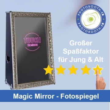 In Neunkirchen am Sand einen Magic Mirror Fotospiegel mieten