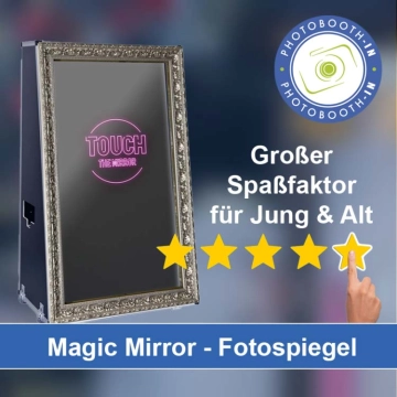 In Neunkirchen (Saar) einen Magic Mirror Fotospiegel mieten