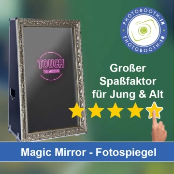 In Neunkirchen (Siegerland) einen Magic Mirror Fotospiegel mieten