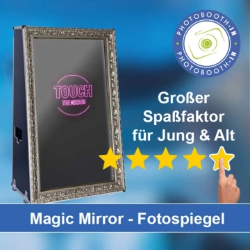 In Neuried (Baden) einen Magic Mirror Fotospiegel mieten