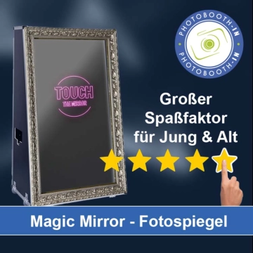 In Neuried-München einen Magic Mirror Fotospiegel mieten