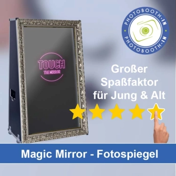 In Neuruppin einen Magic Mirror Fotospiegel mieten