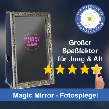 In Neustadt an der Donau einen Magic Mirror Fotospiegel mieten