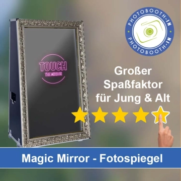 In Neustadt an der Orla einen Magic Mirror Fotospiegel mieten