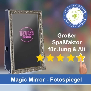 In Neustadt bei Coburg einen Magic Mirror Fotospiegel mieten