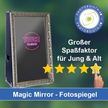 In Neustadt (Hessen) einen Magic Mirror Fotospiegel mieten