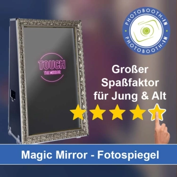 In Neustadt in Holstein einen Magic Mirror Fotospiegel mieten