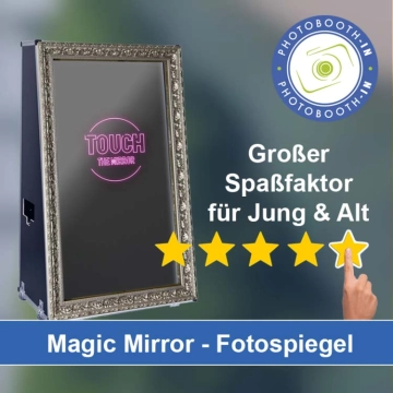 In Neustetten einen Magic Mirror Fotospiegel mieten