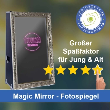 In Neuweiler einen Magic Mirror Fotospiegel mieten