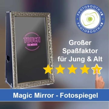 In Neuwied einen Magic Mirror Fotospiegel mieten