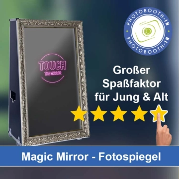 In Niedereschach einen Magic Mirror Fotospiegel mieten