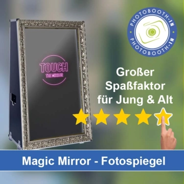 In Niederfischbach einen Magic Mirror Fotospiegel mieten