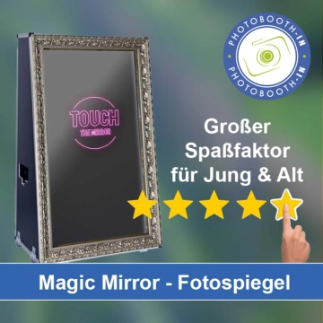 In Niedernhausen einen Magic Mirror Fotospiegel mieten