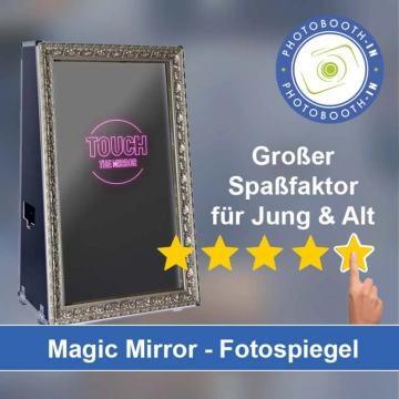 In Niederstetten einen Magic Mirror Fotospiegel mieten