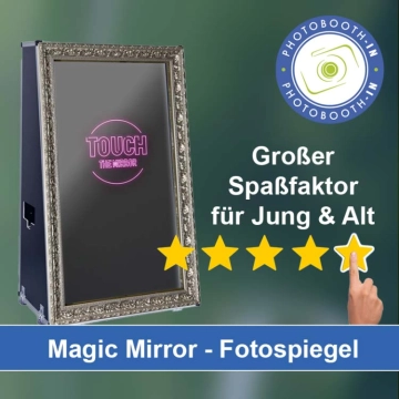 In Niederstotzingen einen Magic Mirror Fotospiegel mieten