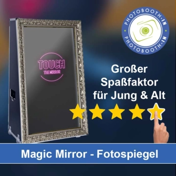 In Niederwiesa einen Magic Mirror Fotospiegel mieten