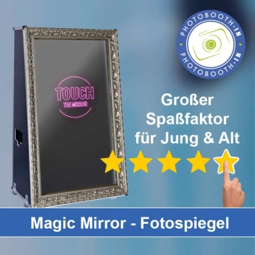 In Niederzier einen Magic Mirror Fotospiegel mieten