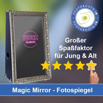 In Niefern-Öschelbronn einen Magic Mirror Fotospiegel mieten