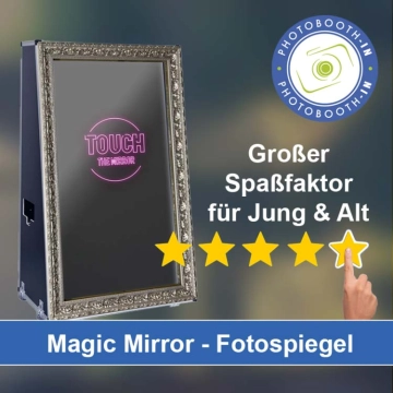In Nienburg (Weser) einen Magic Mirror Fotospiegel mieten