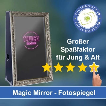 In Nittenau einen Magic Mirror Fotospiegel mieten