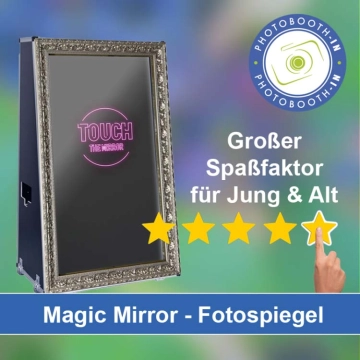 In Nobitz einen Magic Mirror Fotospiegel mieten