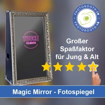 In Nördlingen einen Magic Mirror Fotospiegel mieten