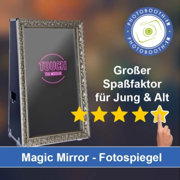 In Nordhorn einen Magic Mirror Fotospiegel mieten