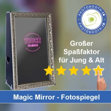 In Nordkirchen einen Magic Mirror Fotospiegel mieten
