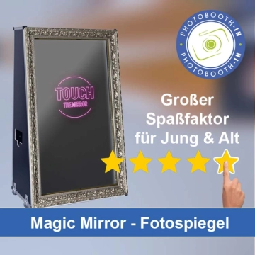 In Nürnberg einen Magic Mirror Fotospiegel mieten