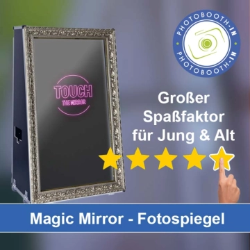 In Nufringen einen Magic Mirror Fotospiegel mieten