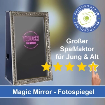 In Ober-Ramstadt einen Magic Mirror Fotospiegel mieten