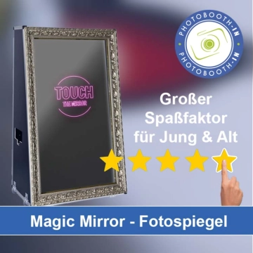 In Oberasbach einen Magic Mirror Fotospiegel mieten