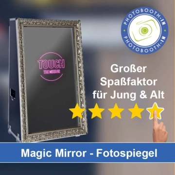 In Oberau einen Magic Mirror Fotospiegel mieten
