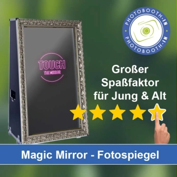 In Oberaudorf einen Magic Mirror Fotospiegel mieten